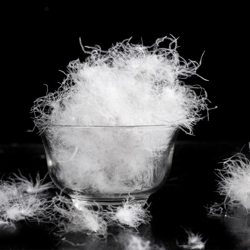 Piumino d'anatra bianca pura al 90%.