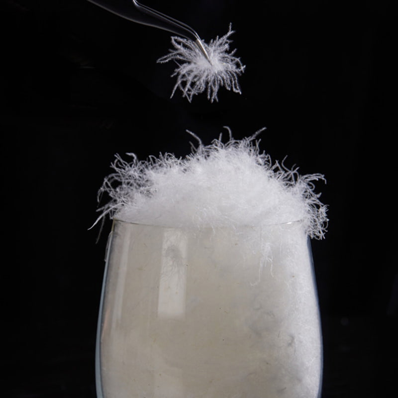 50% piumino d'oca bianca